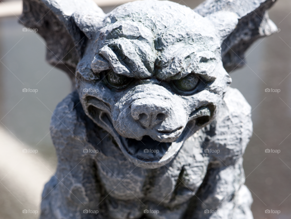 Gargoyle closeup