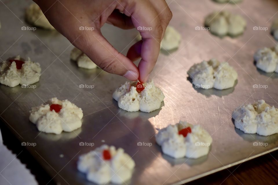 Preparing Snacks For Santa