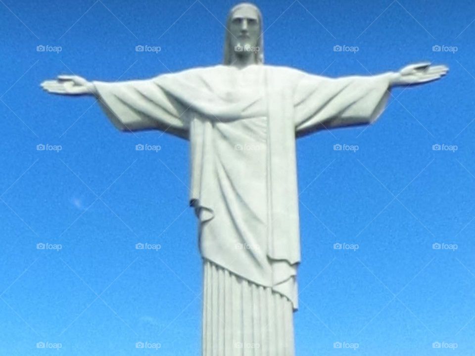 The statue of Christ the Redeemer in Brazil