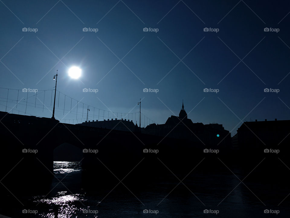 Basels beautiful winter solstice 2016 - in Black&White