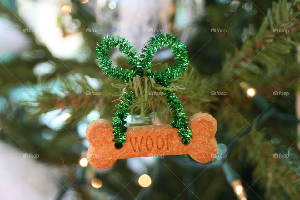 Dog Treat Ornament 