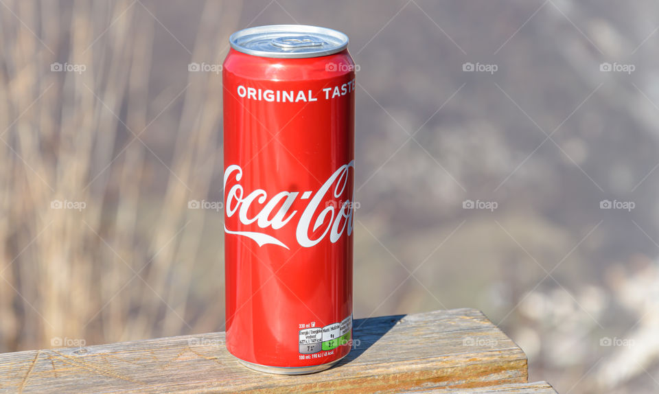 Coca-Cola on Trebević Mountain