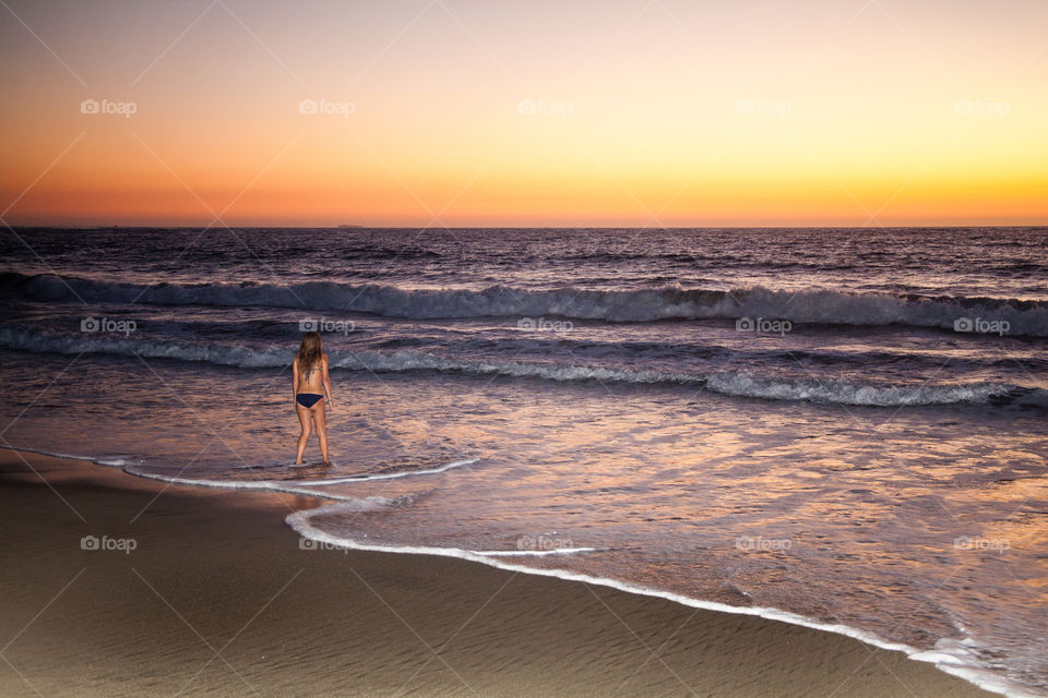 Beautiful beach. I was at the beach at sunset taking photos