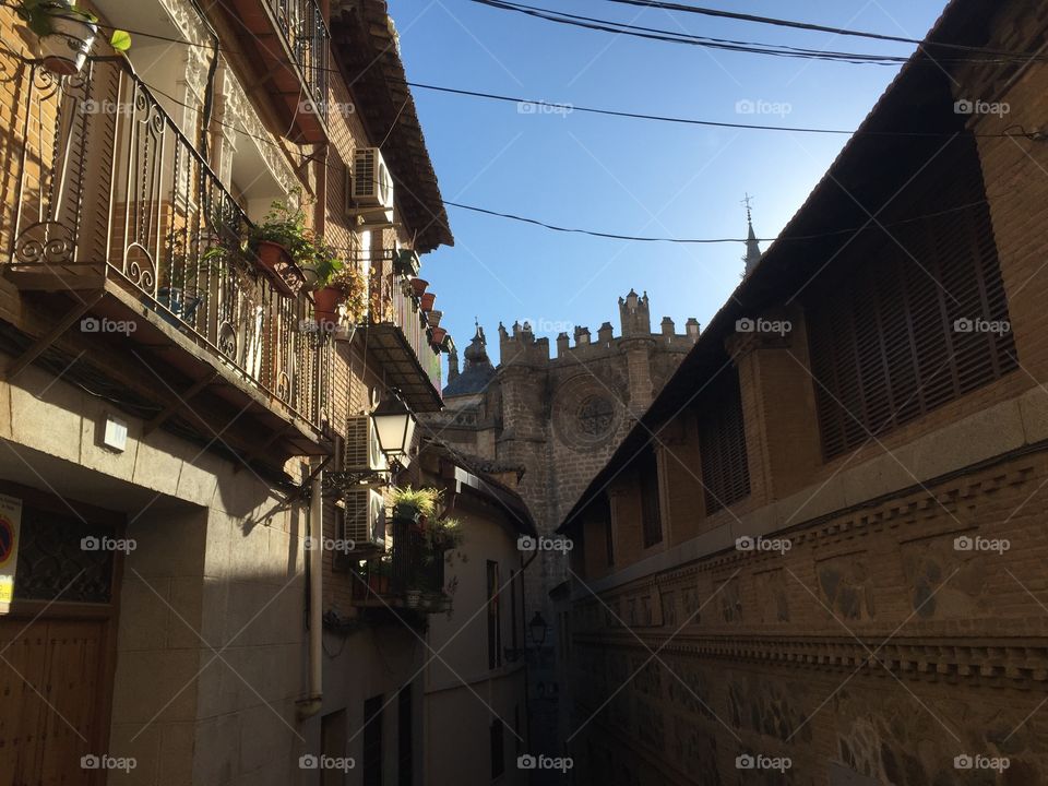 Streetview from Toledo Spain