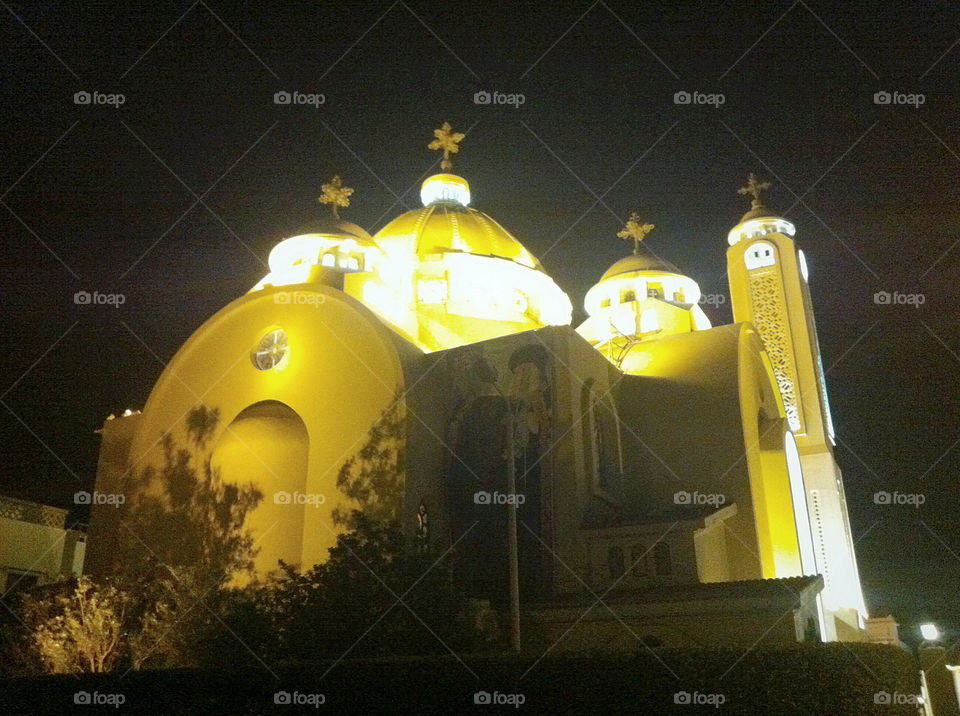 copte church in egypt sharm el sheik by swisstraveler