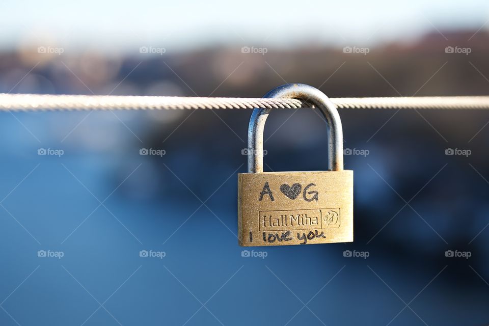 Padlocks, love in the air
