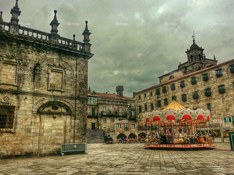 Praza da Quintana. Praza da Quintana, Santiago de Compostela