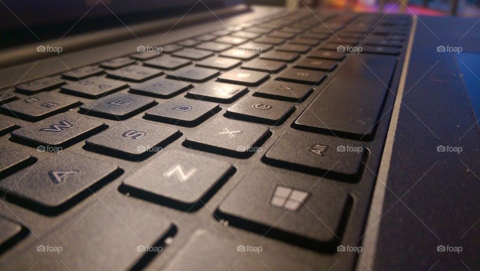 Keyboard. laptop keys