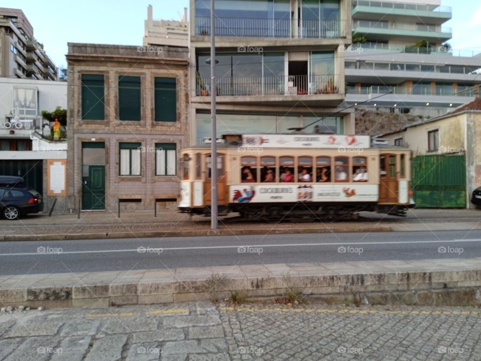 tramway de Porto Portugal