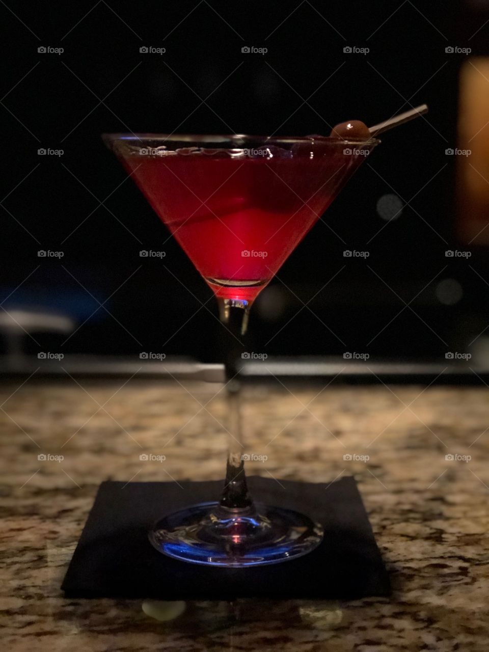 Pomegranate Martini 