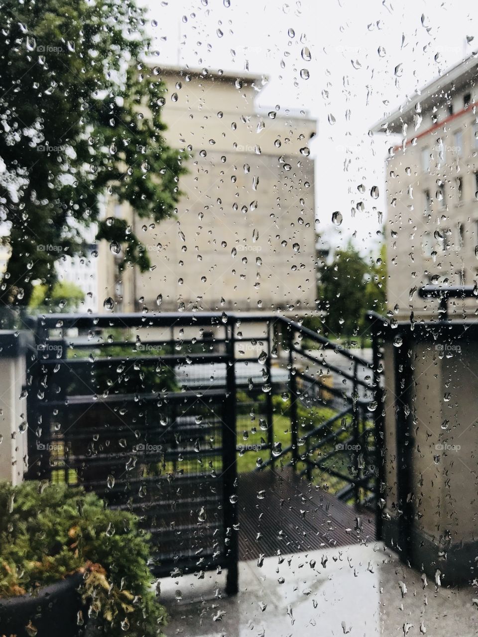 A rainy day 