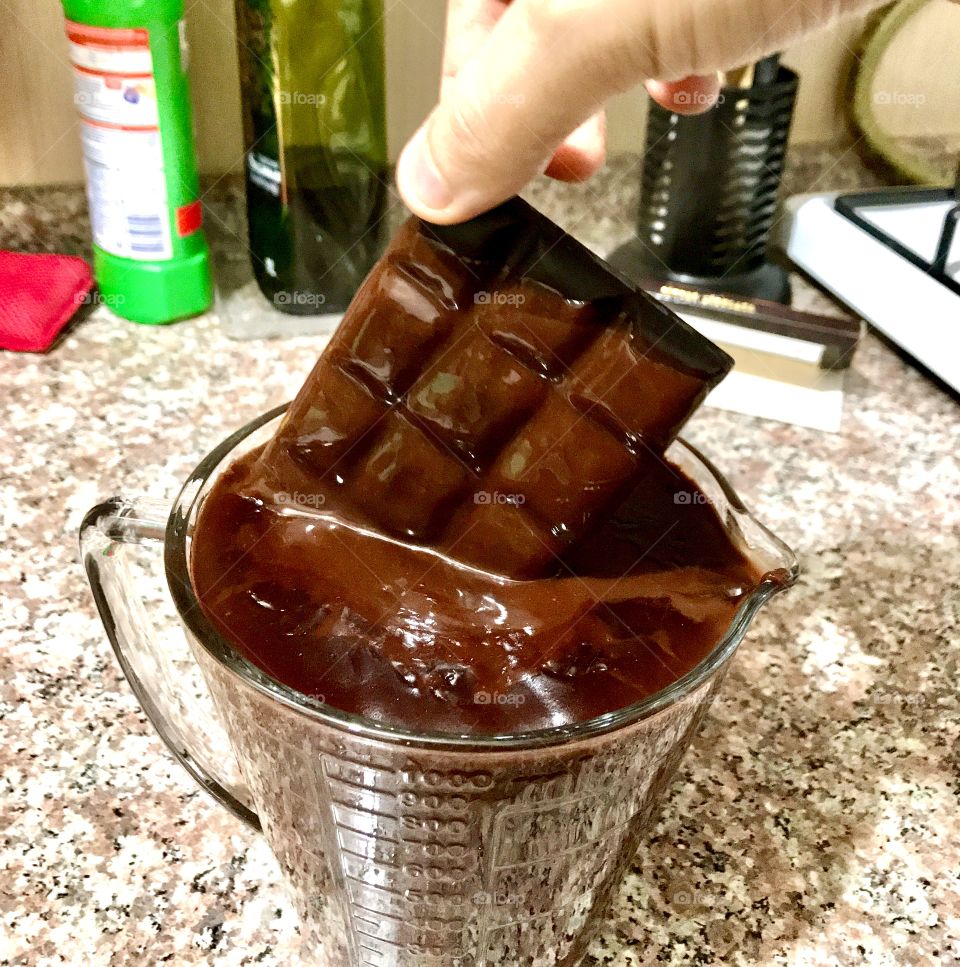 Bitter Chocolate Pudding