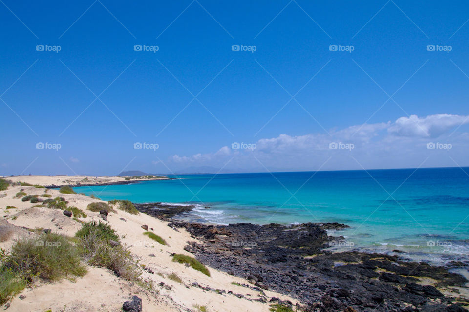 beach strand fuerteventura by seeker