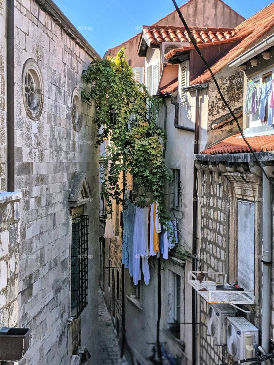 Laundry Day in Dubrovnik