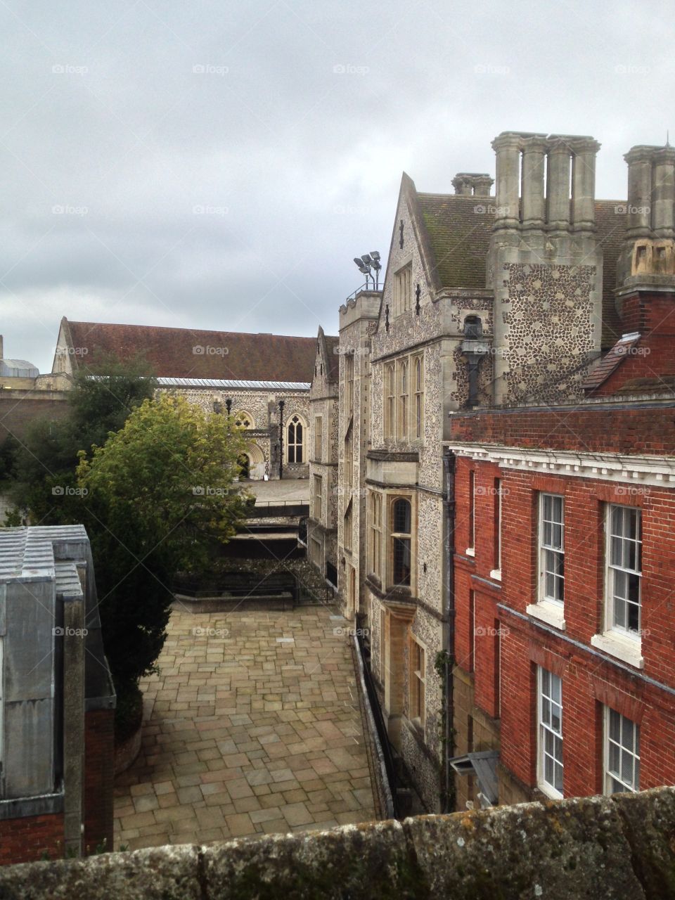 Stone buildings