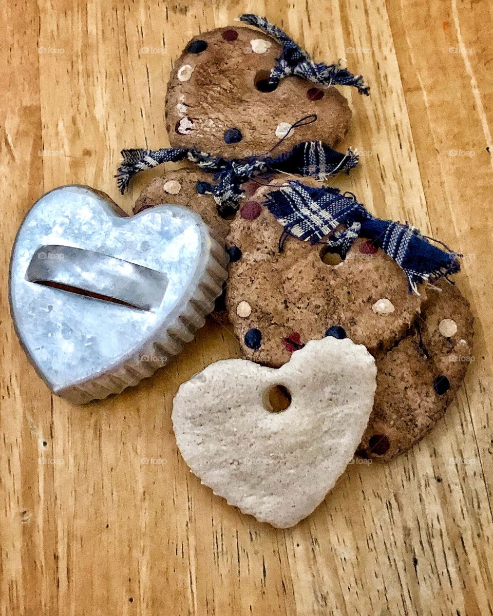 Hobby time salt dough ornaments 