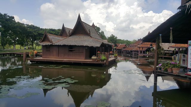 Thai house - made of wood