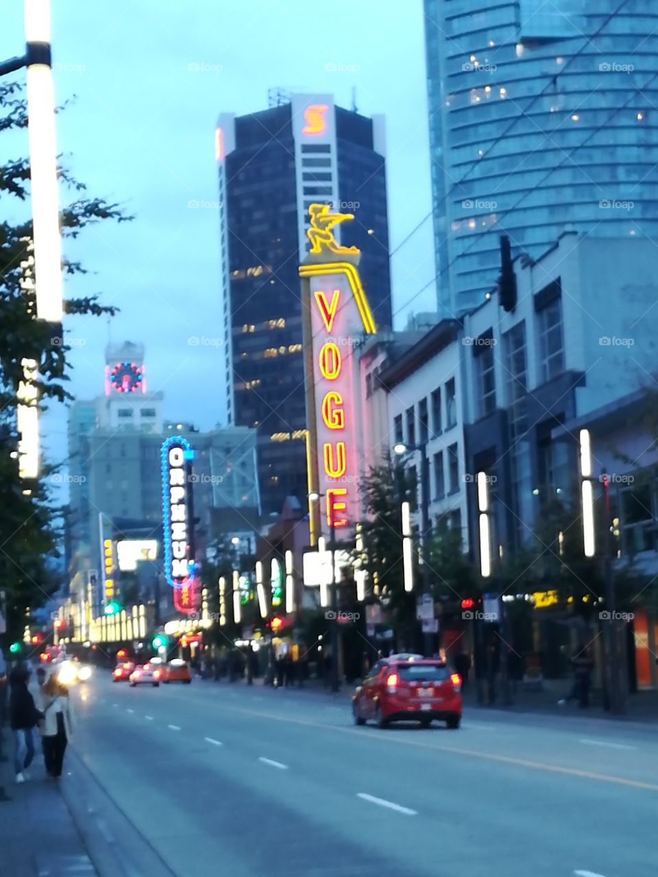 a nice picture of the vouge in Vancouver