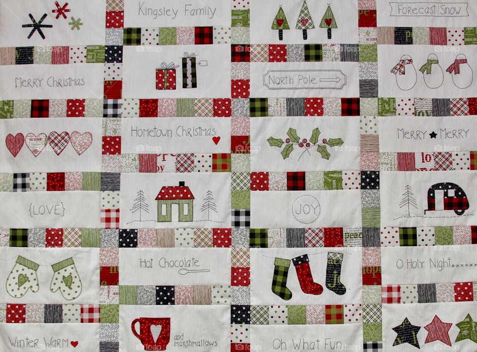 Christmas quilt