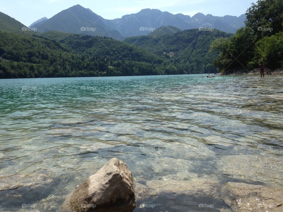 Scenic view of a lake