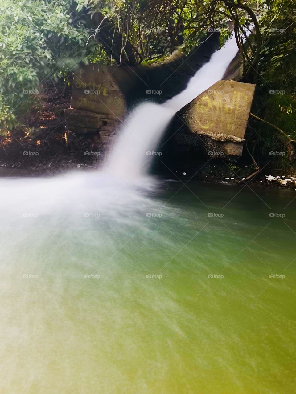 Spell way in a long exposure 