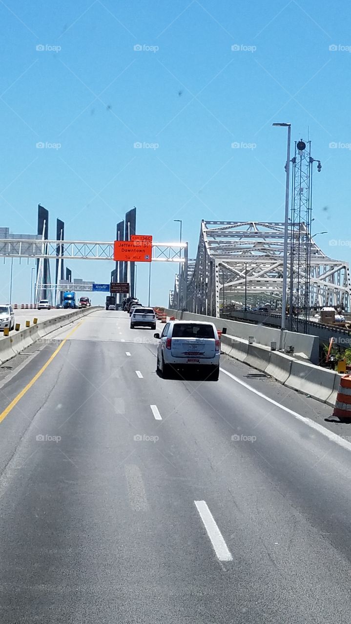 Old Bridge New Bridge Louisville Kentucky