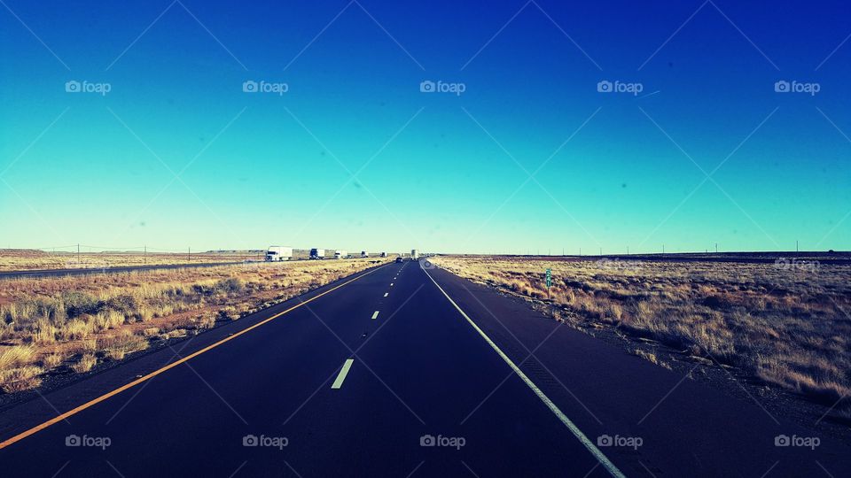 Highway desert