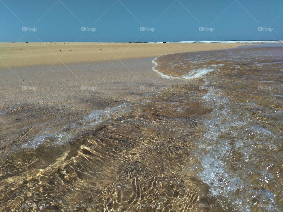 Water and beach