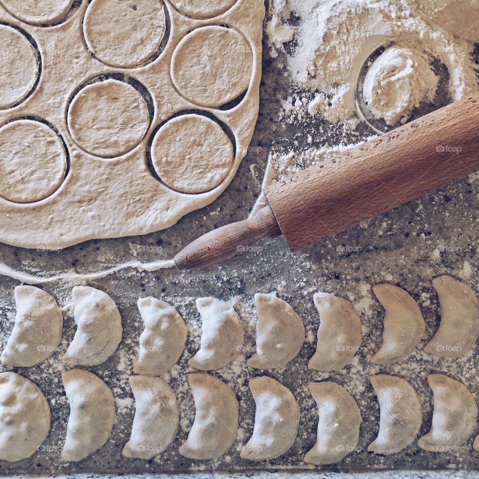 Preparation of dumplings