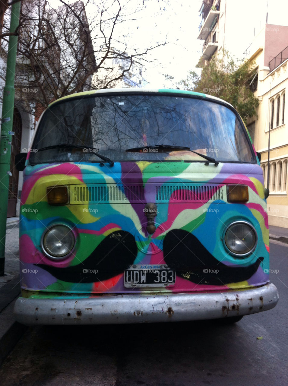 vw volkswagen van hippie by hankhollis