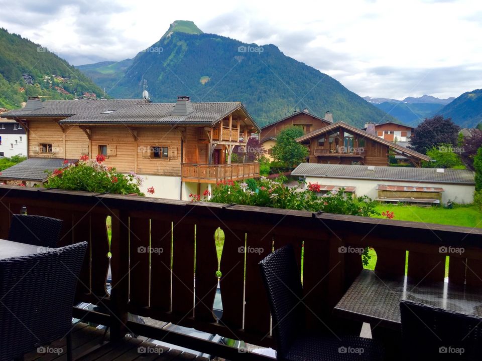 Our chalet in Morzine - summer 2016