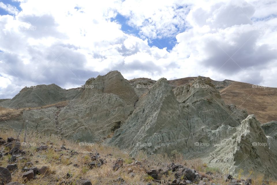 Sheep Rocks Unit in the John Day Fossil Beds in Oregon.