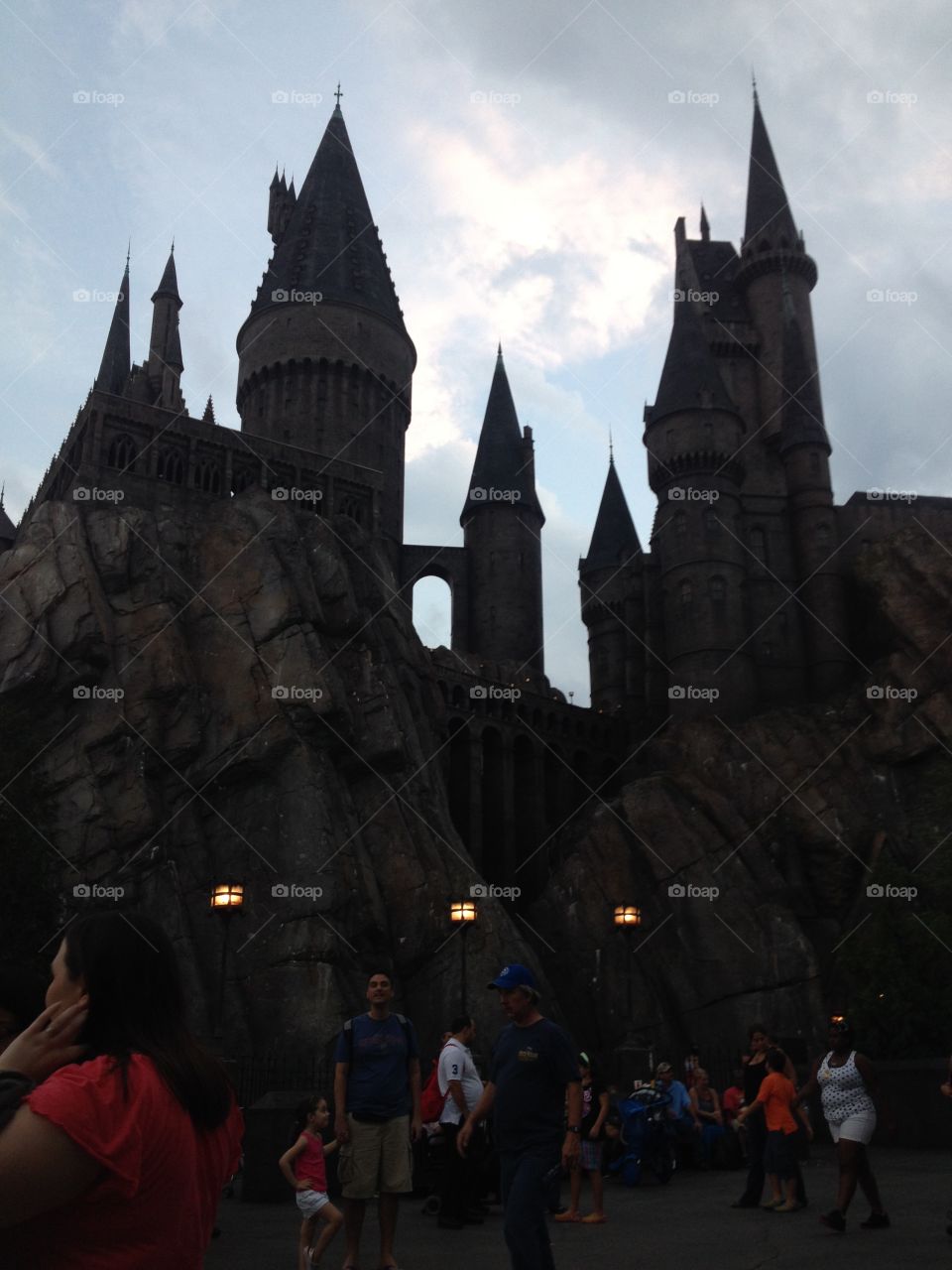 Hog warts castle. Universal studios 