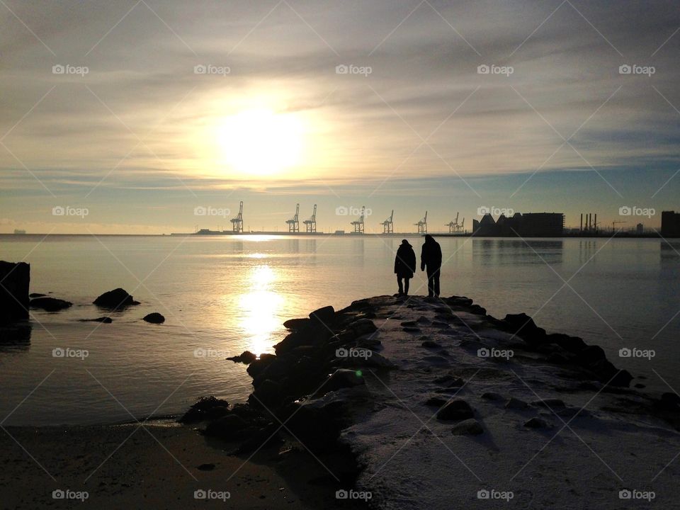 Nordic Winter Golden Hour