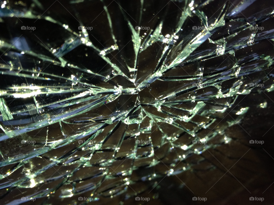 pattern glass window broken by numptyboy