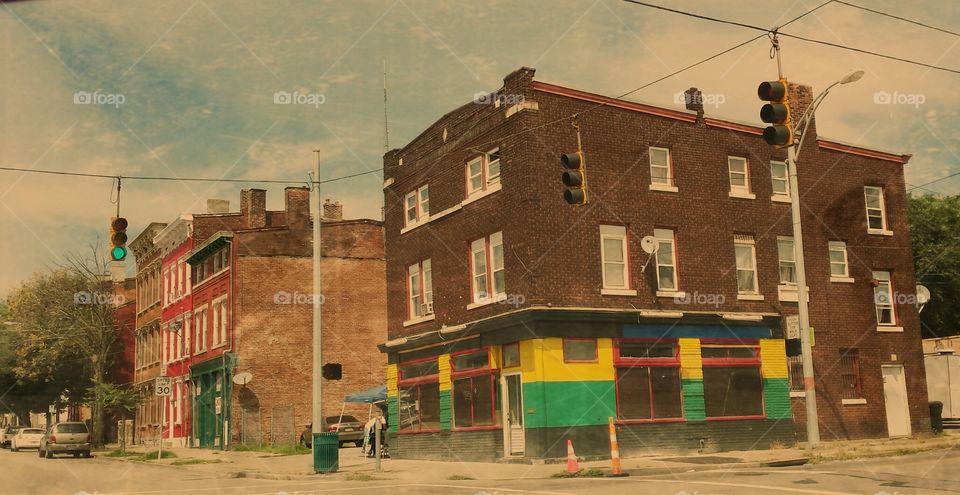 Colorblock Buildings