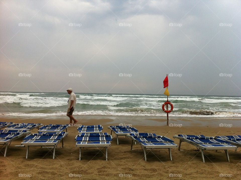 Beach walking 