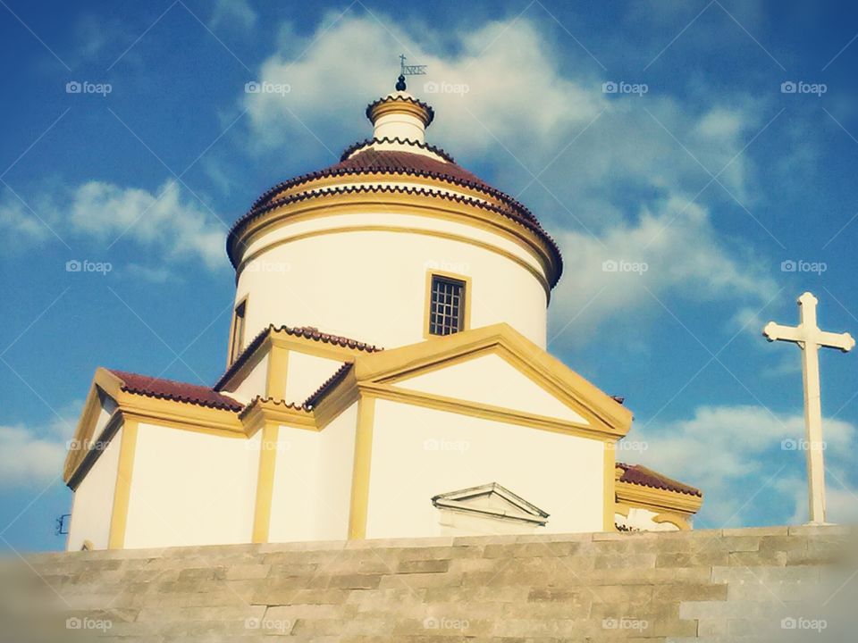 Beautiful church in Portalegre, Portugal
