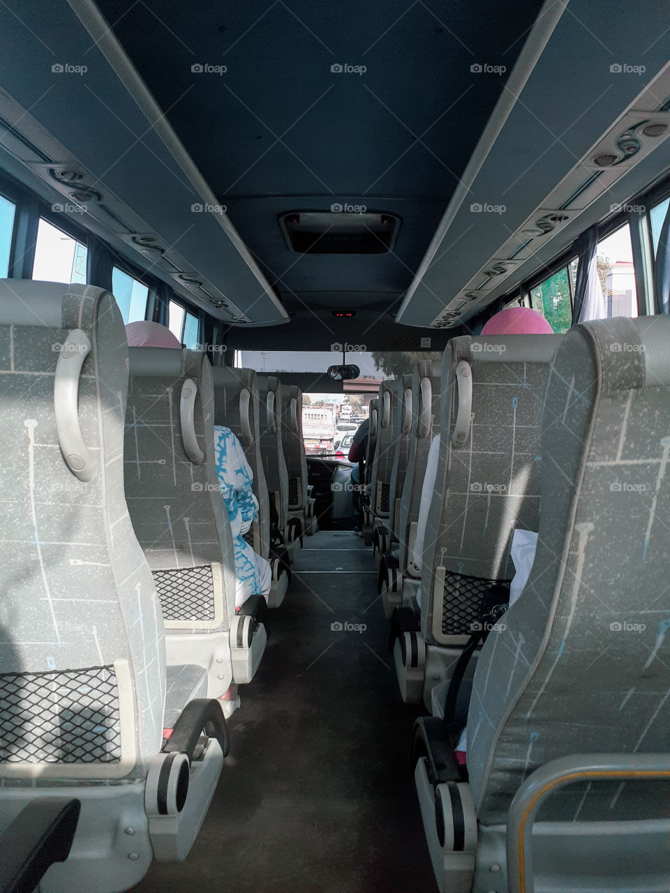 inside bus view