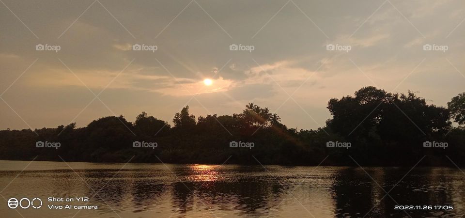 sunsets in the evening 🌆