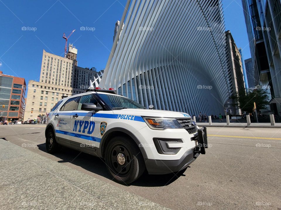 NYPD cruiser