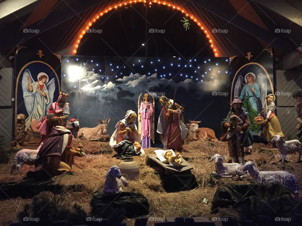 Lasalette Shrine Nativity 