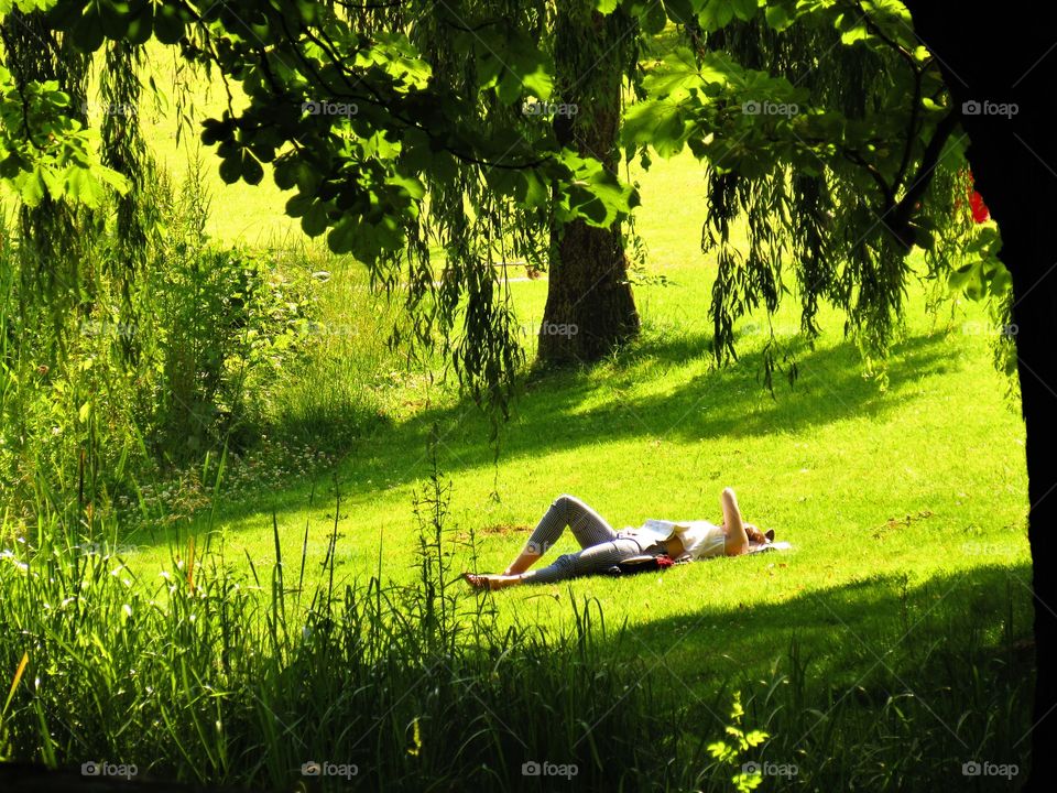 In the park