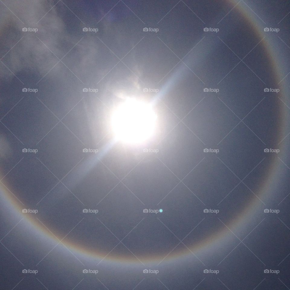 Sun halo