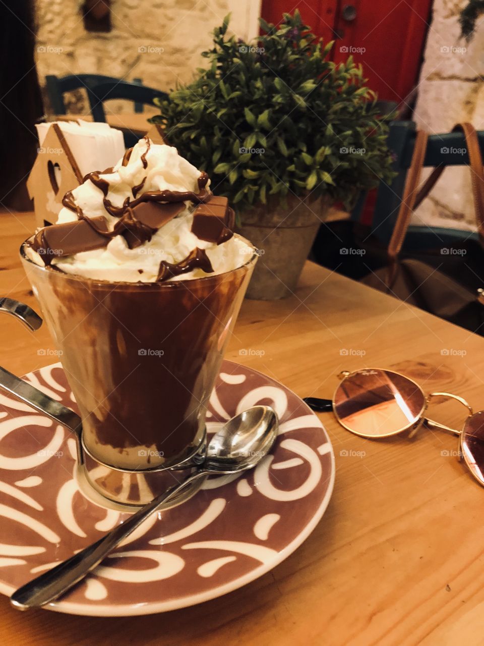 Tasty hot chocolate 😋