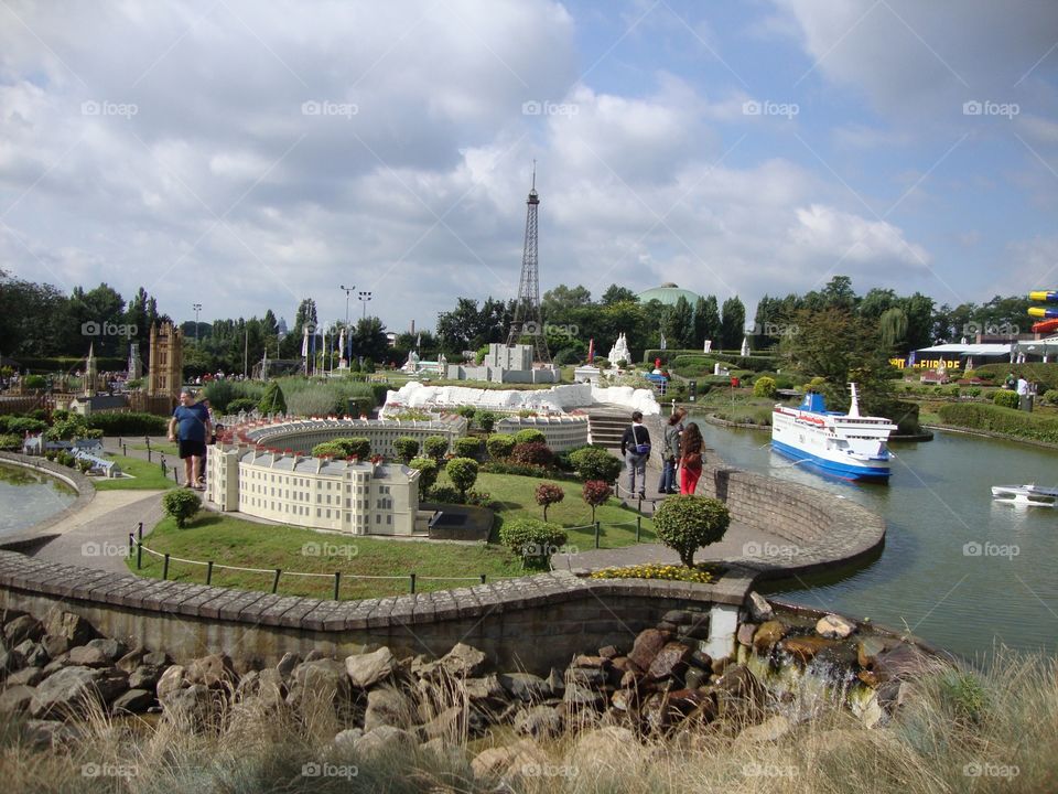 Mini-Europe in Belgium. 