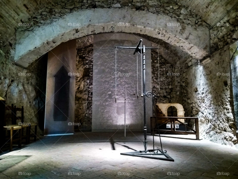 Medieval room. Narni, Italy