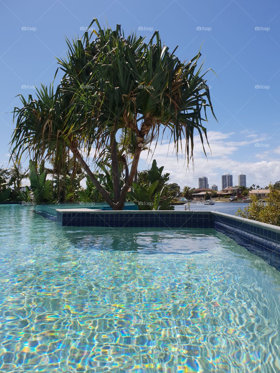 Crystal clear pool