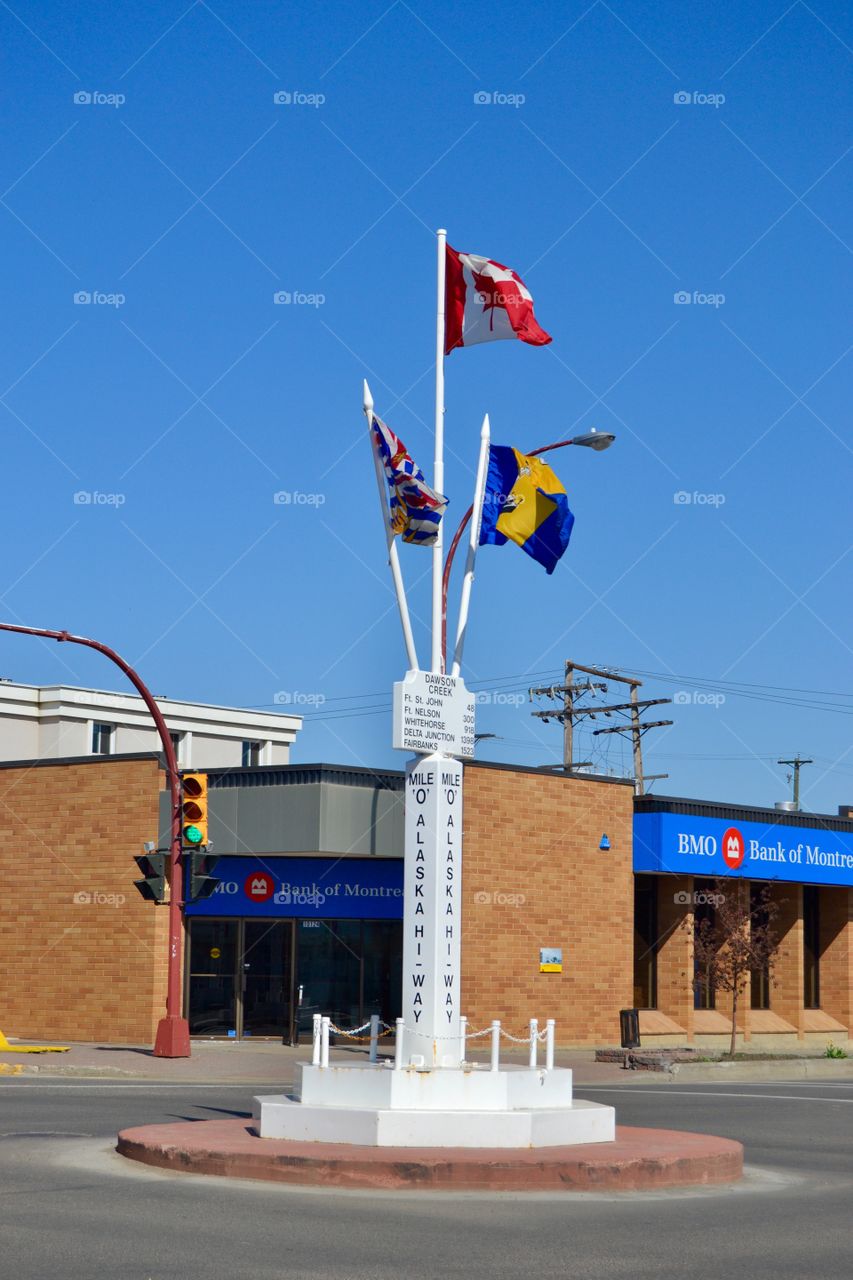 Mile Zero AlCan Highway