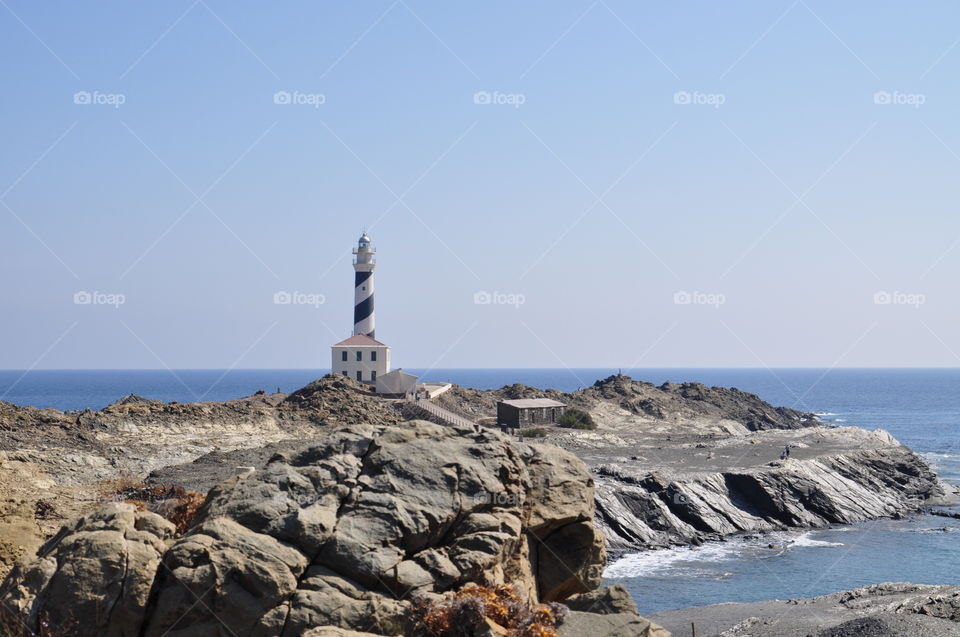 Lighthouse on menorca